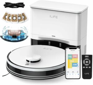 ILIFE A30 Pro Robot Vacuum with Self-Emptying Station and LiDAR