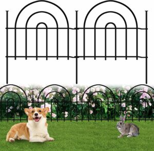 ULIOK 32-Panel No-Dig Garden Fence 45.3ft x 13in Animal Barrier