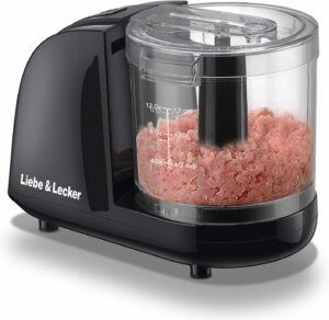 Liebe&Lecker Mini Food Processor 1.5-Cup Chopper