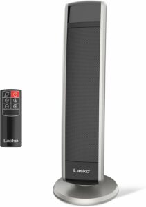 Lasko 5586 1500W Ceramic Tower Heater with Remote