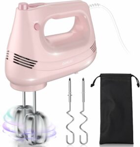 GUALIU Hand Mixer with Turbo Boost 5-Speed