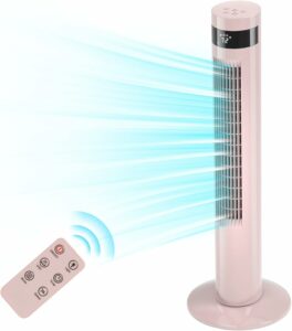 Antarctic Star 36-Inch Tower Fan with 85° Oscillation, 12H Timer & Remote product image