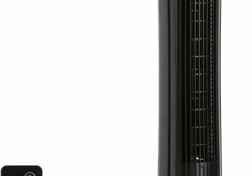 Amazon Basics 40-Inch Oscillating Tower Fan with Remote Control product image