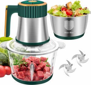 G4S3 5-Speed Food Processor with 16-Cup Capacity & Meat Grinder