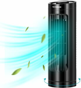 VIVOSUN 13-Inch Tower Fan with 70° Oscillation