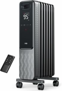 Dreo Oil Filled Radiator Heater 1500W with Digital Thermostat