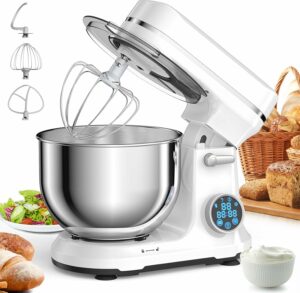 Biolomix Stand Mixer 1200W DC Motor 11-Speed Tilt-Head