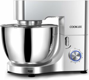 COOKLEE 9.5-Qt 660W 10-Speed Stand Mixer