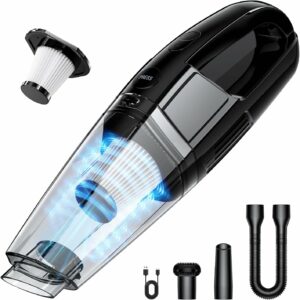 BSRCO Cordless Handheld Vacuum 8000Pa 650mL 25-Min Runtime