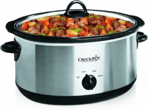 Crock-Pot SCV700-S 7-Quart Manual Slow Cooker