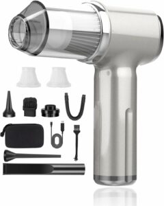 Treayes Handheld Vacuum 22000Pa Cordless 4-in-1 with Air Duster