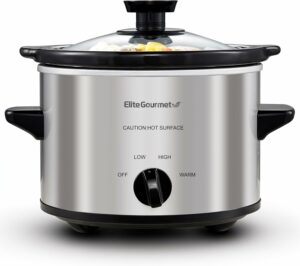 Elite Gourmet MST-250XS 1.5-Quart Slow Cooker