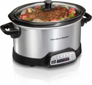 Hamilton Beach 33443 4-Quart Programmable Slow Cooker