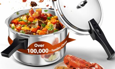 WantJoin 11-Quart Aluminum Pressure Cooker and Canner product image