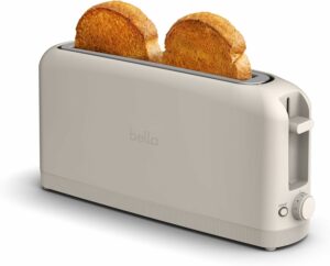 BELLA 2-Slice Toaster 900W with 10-Inch Slots