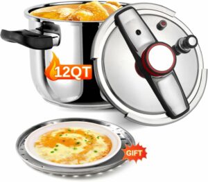 NYTRX 12-Quart Pressure Cooker and Canner
