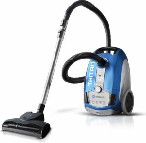 Prolux Tritan Bagged Canister Vacuum with HEPA Filtration
