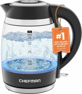 Chefman 1.8L 1500W Electric Kettle