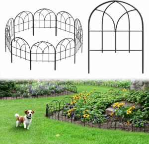 promitop 10-Panel No-Dig Garden Fence (12.55"x16.53")
