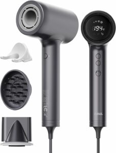 mera ProMax Ionic Hair Dryer with Magnetic Diffuser