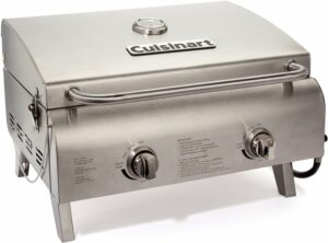 Cuisinart 2-Burner Tabletop Propane Grill 20,000 BTU