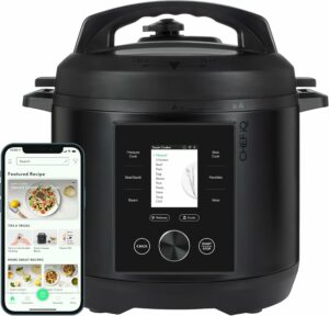 CHEF iQ Smart Pressure Cooker 6-Qt Multicooker with Wi-Fi and Scale