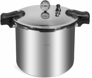 Barton 22-Quart Pressure Canner with Gauge