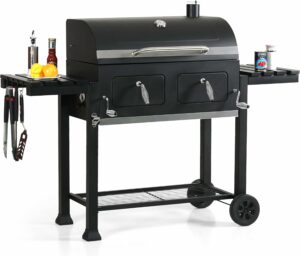 Captiva Designs Charcoal Grill with 794 Sq In Cooking Area and Liftable Trays product image