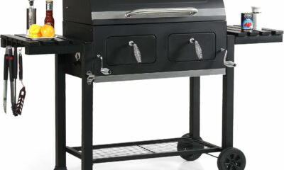 Captiva Designs Charcoal Grill with 794 Sq In Cooking Area and Liftable Trays product image