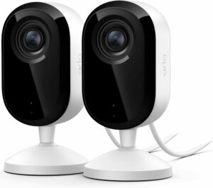 Arlo Essential Indoor Security Camera 2K (2-Pack) product image