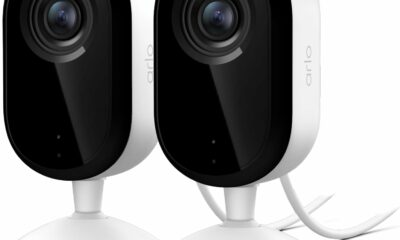 Arlo Essential Indoor Security Camera 2K (2-Pack) product image