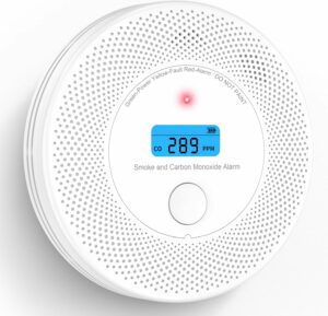 Alertlink 2-in-1 Smoke & CO Detector with Voice Alert and 10-Year Battery