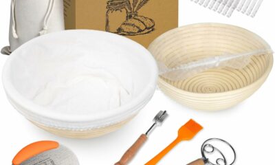GleeNflux 9-Inch Banneton Proofing Basket (2-Pack) product image