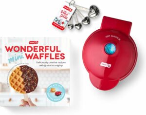 DASH DMWGS001RD 4-Inch Mini Waffle Maker