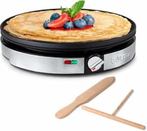 Gourmia 12-Inch Electric Crepe Maker