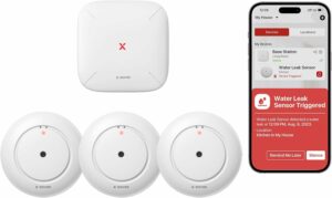 X-Sense SWS54 Wi-Fi Water Leak Detector (3 Sensors + Base Station)