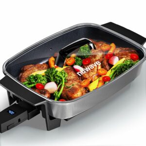 Nuwave Medley XL Digital Electric Skillet 7qt with Glass Lid