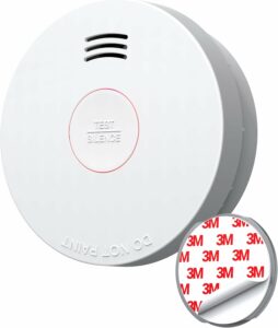 Ecoey FJ125A Photoelectric Smoke Detector 10-Year Battery (1-Pack)