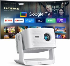 VOPLLS 2000 ANSI 4K Smart Projector with Auto Focus