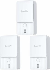 GoveeLife Water Leak Detector 3-Pack with 100dB Alarm