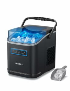 Hicozy Clear View 26-lb/Day Ice Maker (Self-Cleaning)