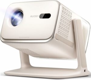Aurzen BOOM Mini 4K Smart Projector with 20W Dolby Audio