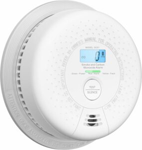 X-Sense SC01 Smoke and Carbon Monoxide Detector with Display (1-Pack)