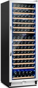 Velieta 180-Bottle Dual Zone Wine Cooler (Freestanding)