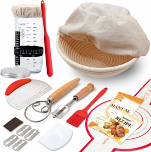 BANTBSKT 9-Inch Round Bread Proofing Basket product image