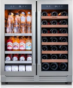Ca'Lefort 30-Inch 6.0 cu.ft Dual Zone Beverage Cooler (80 Can + 33 Bottle)