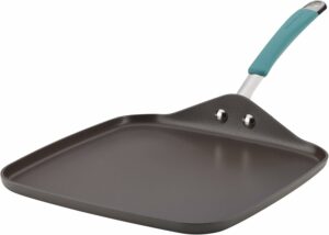 Rachael Ray Cucina Hard Anodized Nonstick Griddle Pan 11-Inch