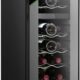 NutriChef 18-Bottle Dual-Zone Wine Cooler product image