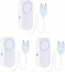 JYDZBJQ Smart Water Leak Detector with 120dB Alarm (3-Pack)