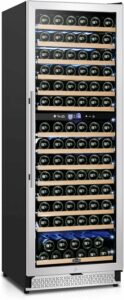 Tylza 24-Inch 180-Bottle Wine Cooler Dual Zone